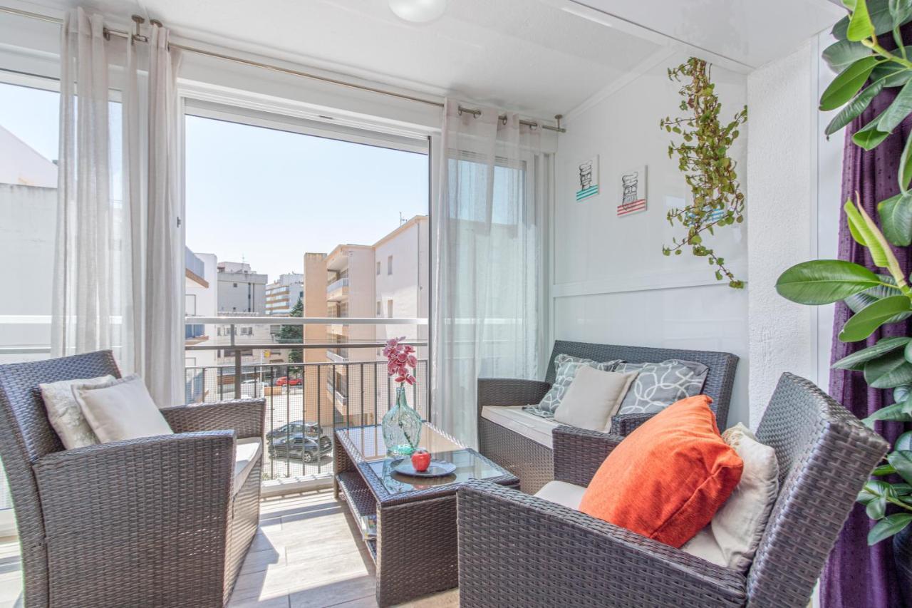 罗萨斯Sand1-Apartamento En La Playa, Centrico, Parking Y Clima公寓 外观 照片